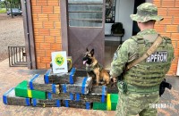 BPFRON apreende carro carregado com drogas em Pato Bragado BPFRON apreende carro carregado com drogas em Pato Bragado