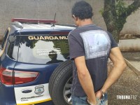 Guarda Municipal cumpre mais um mandado de prisão após denuncia Guarda Municipal cumpre mais um mandado de prisão após denuncia