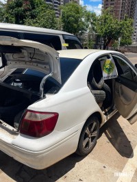 BPFRON apreende quatro veículos e produtos contrabandeados em STI BPFRON apreende quatro veículos e produtos contrabandeados em STI