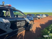BPFRON apreende quatro veículos e produtos contrabandeados em STI BPFRON apreende quatro veículos e produtos contrabandeados em STI