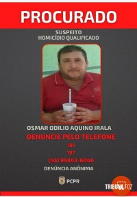 Policia Civil procura dois homens acusados de homicídio em Foz do Iguaçu Policia Civil procura dois homens acusados de homicídio em Foz do Iguaçu