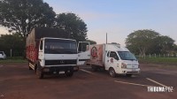 Marinha do Paraguai apreende dois brasileiros com dois caminhões e embarcação carregados com cigarros e agrotóxicos Marinha do Paraguai apreende dois brasileiros com dois caminhões e embarcação carregados com cigarros e agrotóxicos