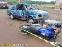 Grave acidente tira vida de rapaz em Marechal Cândido Rondon Grave acidente tira vida de rapaz em Marechal Cândido Rondon