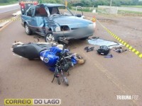 Grave acidente tira vida de rapaz em Marechal Cândido Rondon Grave acidente tira vida de rapaz em Marechal Cândido Rondon
