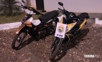 CHOQUE recupera duas motos com alerta de furto no país vizinho CHOQUE recupera duas motos com alerta de furto no país vizinho