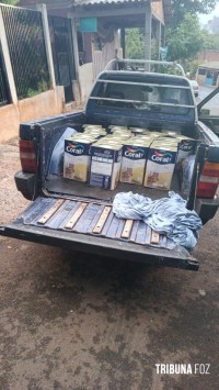 Quatro pessoas são presas em flagrante após furto de 53 latas de tintas no Jardim Jupira Quatro pessoas são presas em flagrante após furto de 53 latas de tintas no Jardim Jupira