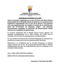 Militar é afastado após agredir um homem na cabeceira da Ponte da Amizade Militar é afastado após agredir um homem na cabeceira da Ponte da Amizade