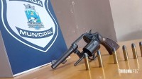 Guarda Municipal prende homem com revolver 38 no Jardim Vale do Sol Guarda Municipal prende homem com revolver 38 no Jardim Vale do Sol