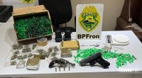 BPFRON apreende drogas em Medianeira BPFRON apreende drogas em Medianeira