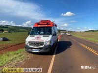 Homem morre após ser ejetado em capotamento em Santa Helena Homem morre após ser ejetado em capotamento em Santa Helena