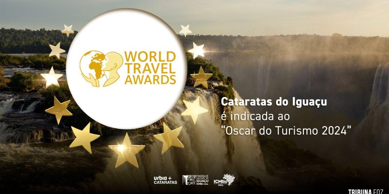 Cataratas do Iguaçu é indicada ao “Oscar do Turismo 2024”