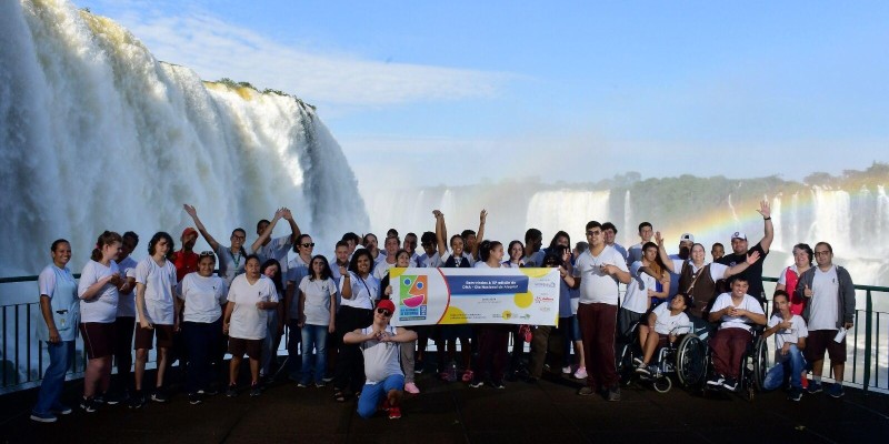 Parque Nacional do Iguaçu celebrou o Dia Nacional da Alegria nesta sexta-feira