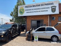 BPFRON apreende 97,6 Kg de maconha em Marechal Cândido Rondon BPFRON apreende 97,6 Kg de maconha em Marechal Cândido Rondon