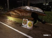 BPFRON e NEPOM apreendem 521,8 Kg de maconha em Santa Helena BPFRON e NEPOM apreendem 521,8 Kg de maconha em Santa Helena