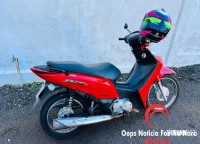 PM recupera motocicleta roubada na Vila Yolanda PM recupera motocicleta roubada na Vila Yolanda