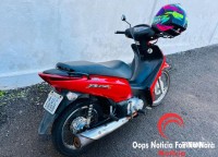 PM recupera motocicleta roubada na Vila Yolanda PM recupera motocicleta roubada na Vila Yolanda