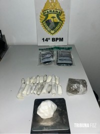 PM prede dois traficantes de drogas no Bairro Jardim Alvorada em Foz do Iguaçu PM prede dois traficantes de drogas no Bairro Jardim Alvorada em Foz do Iguaçu
