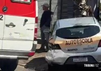 Grave acidente envolvendo moto de alta cilindrada e veículos é registrado no Jardim Panorama Grave acidente envolvendo moto de alta cilindrada e veículos é registrado no Jardim Panorama