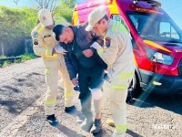 Motociclista fica ferido após ser fechado por caminhão na Av. Fiorino Brol Motociclista fica ferido após ser fechado por caminhão na Av. Fiorino Brol