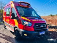 Motociclista fica ferido após ser fechado por caminhão na Av. Fiorino Brol Motociclista fica ferido após ser fechado por caminhão na Av. Fiorino Brol