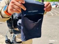 Perseguição policial termina com abandono de veículo e apreensão de arma Perseguição policial termina com abandono de veículo e apreensão de arma