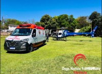 Delegacia da Policia Civil passa a receber pousos de helicóptero do SAMU para agilizar resgates em Foz do Iguaçu Delegacia da Policia Civil passa a receber pousos de helicóptero do SAMU para agilizar resgates em Foz do Iguaçu