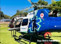 Delegacia da Policia Civil passa a receber pousos de helicóptero do SAMU para agilizar resgates em Foz do Iguaçu Delegacia da Policia Civil passa a receber pousos de helicóptero do SAMU para agilizar resgates em Foz do Iguaçu