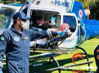 Delegacia da Policia Civil passa a receber pousos de helicóptero do SAMU para agilizar resgates em Foz do Iguaçu Delegacia da Policia Civil passa a receber pousos de helicóptero do SAMU para agilizar resgates em Foz do Iguaçu