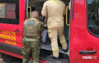 BPFRON troca de tiros com assaltantes e a ocorrência termina com um baleado e dois presos em Foz do Iguaçu BPFRON troca de tiros com assaltantes e a ocorrência termina com um baleado e dois presos em Foz do Iguaçu