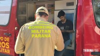 Siate socorre motociclista após colisão no Bairro Três Lagoas Siate socorre motociclista após colisão no Bairro Três Lagoas