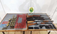 BPFRON prende dois homens e apreende 6 armas de fogo em Marechal Cândido Rondon BPFRON prende dois homens e apreende 6 armas de fogo em Marechal Cândido Rondon