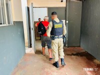 Homem joga cachorrinha no rio e acaba preso em flagrante pela Policia Militar Homem joga cachorrinha no rio e acaba preso em flagrante pela Policia Militar
