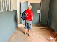 Homem joga cachorrinha no rio e acaba preso em flagrante pela Policia Militar Homem joga cachorrinha no rio e acaba preso em flagrante pela Policia Militar