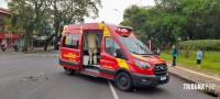 Motociclista é socorrido pelo Siate após colisão na Av. República Argentina Motociclista é socorrido pelo Siate após colisão na Av. República Argentina