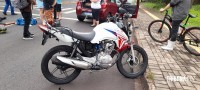 Motociclista é socorrido pelo Siate após colisão na Av. República Argentina Motociclista é socorrido pelo Siate após colisão na Av. República Argentina
