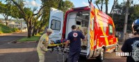 Criança é atropelada por ciclista ao sair do colégio no Bairro Porto Meira Criança é atropelada por ciclista ao sair do colégio no Bairro Porto Meira