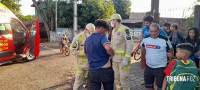 Criança é atropelada por ciclista ao sair do colégio no Bairro Porto Meira Criança é atropelada por ciclista ao sair do colégio no Bairro Porto Meira
