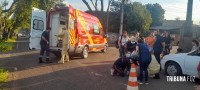Criança é atropelada por ciclista ao sair do colégio no Bairro Porto Meira Criança é atropelada por ciclista ao sair do colégio no Bairro Porto Meira