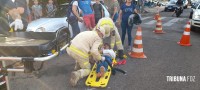 Criança é atropelada por ciclista ao sair do colégio no Bairro Porto Meira Criança é atropelada por ciclista ao sair do colégio no Bairro Porto Meira