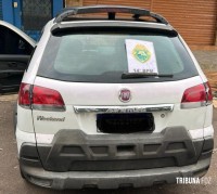 Polícia Militar recupera veículo com alerta de furto/roubo em Foz do Iguaçu Polícia Militar recupera veículo com alerta de furto/roubo em Foz do Iguaçu