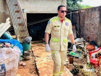Homem é esfaqueado em plena luz do dia no Bairro Três Lagoas  Homem é esfaqueado em plena luz do dia no Bairro Três Lagoas