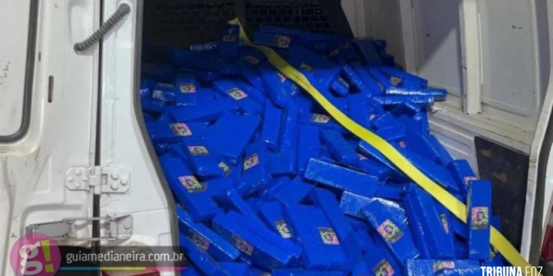 Mais de meia tonelada de maconha é apreendida pela PM na BR-277 em Matelândia Mais de meia tonelada de maconha é apreendida pela PM na BR-277 em Matelândia