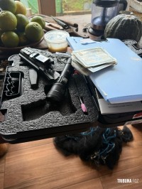 Polícia Federal cumpre mandado de busca e apreensão contra caça no Parque Nacional do Iguaçu Polícia Federal cumpre mandado de busca e apreensão contra caça no Parque Nacional do Iguaçu