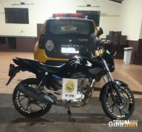 Motociclista sem habilitação é flagrado durante patrulhamento em São Miguel do Iguaçu Motociclista sem habilitação é flagrado durante patrulhamento em São Miguel do Iguaçu