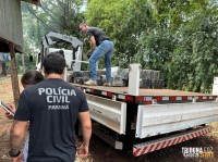 Polícia Civil incinera mais de 1,5 tonelada de drogas apreendidas em São Miguel do Iguaçu Polícia Civil incinera mais de 1,5 tonelada de drogas apreendidas em São Miguel do Iguaçu