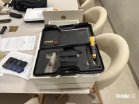 Policia Federal deflagra operação contra o tráfico internacional de armas e drogas na região sul Policia Federal deflagra operação contra o tráfico internacional de armas e drogas na região sul