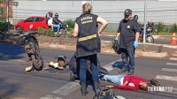 Passageira da moto morre após acidente de trânsito na Av. General Meira Passageira da moto morre após acidente de trânsito na Av. General Meira