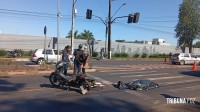 Passageira da moto morre após acidente de trânsito na Av. General Meira Passageira da moto morre após acidente de trânsito na Av. General Meira