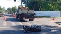 Passageira da moto morre após acidente de trânsito na Av. General Meira Passageira da moto morre após acidente de trânsito na Av. General Meira
