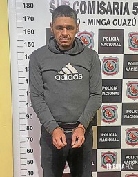 Preso após agredir bebe de apenas oito meses em Minga Guazu Preso após agredir bebe de apenas oito meses em Minga Guazu